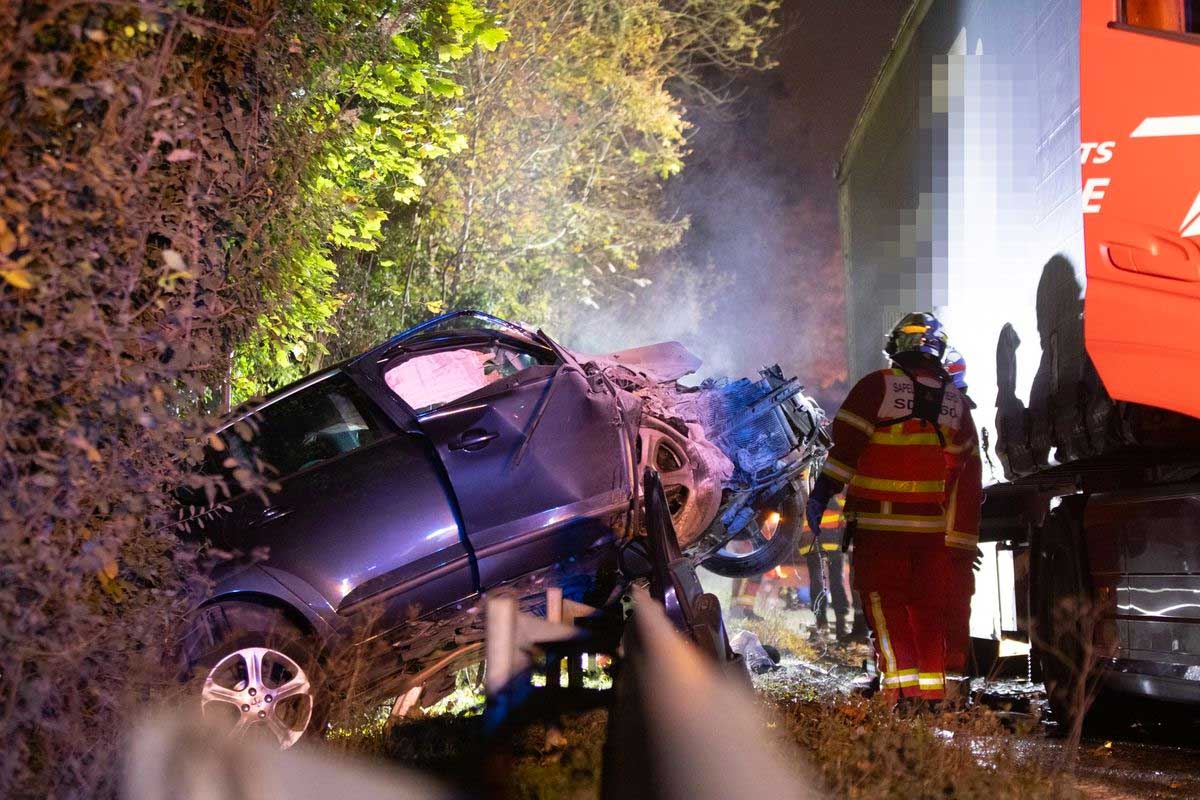 accident precy sur oise