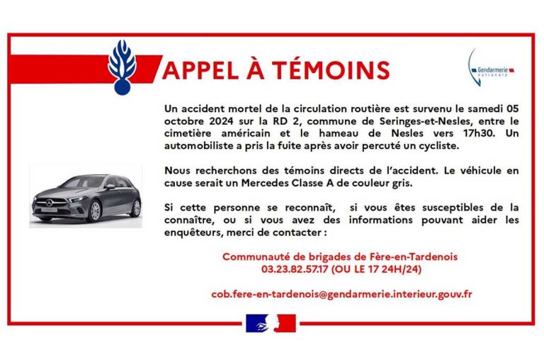appel a temoin mercedes aisne