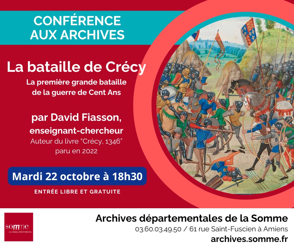 archives départementales de la somme bataille de crecy