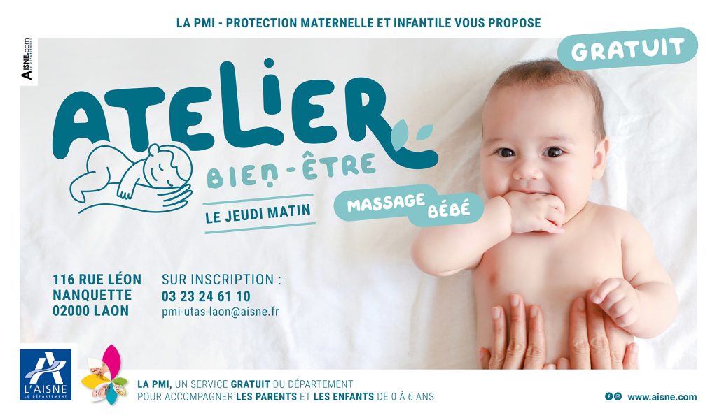 atelier massage bebe laon