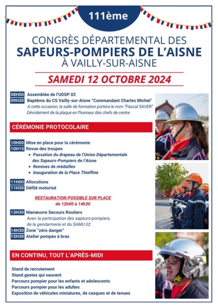 congres pompiers aisne 2024