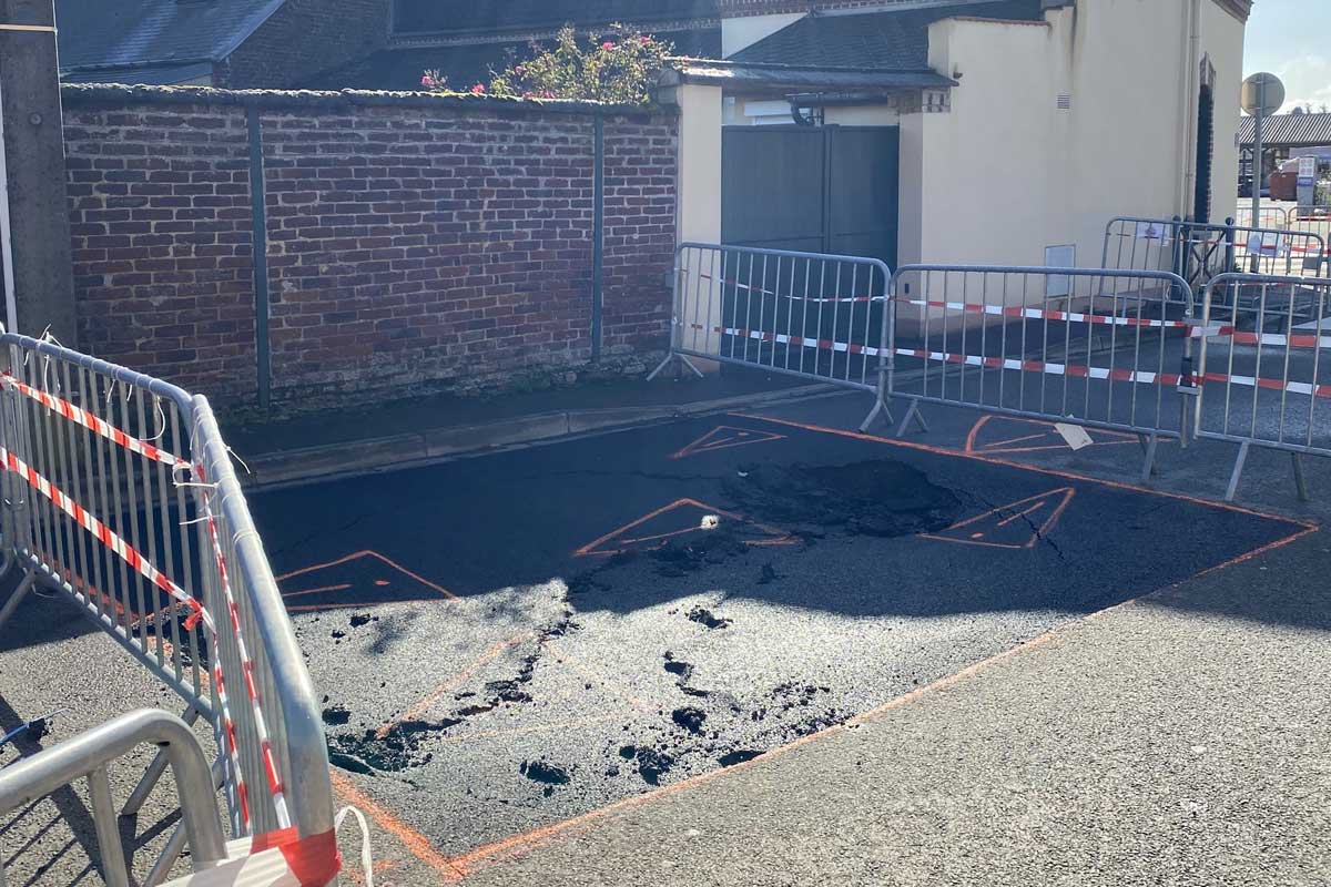 effondrement rue beausejour noyon
