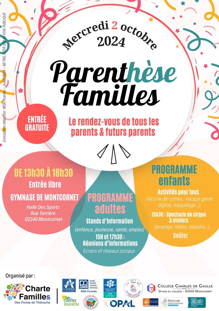 forum de la parentalite a montcornet