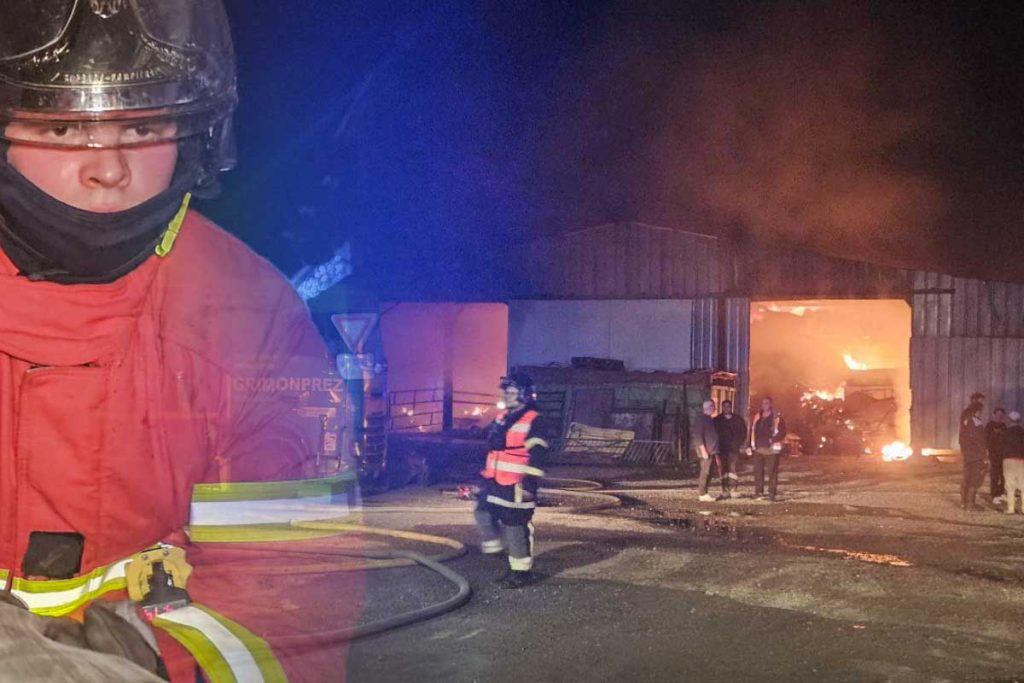 la flamengrie incendie