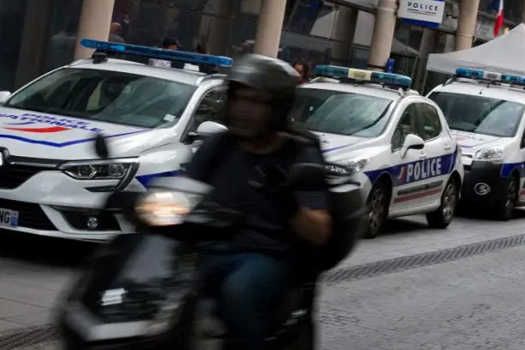 police scooter delinquance
