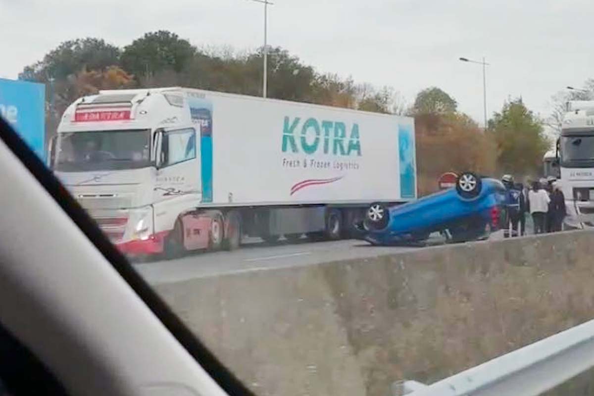accident a1 15 novembre 2024