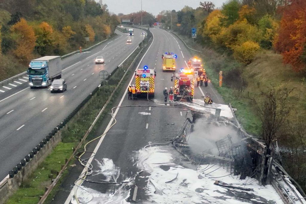 accident a1 16 novembre 2024