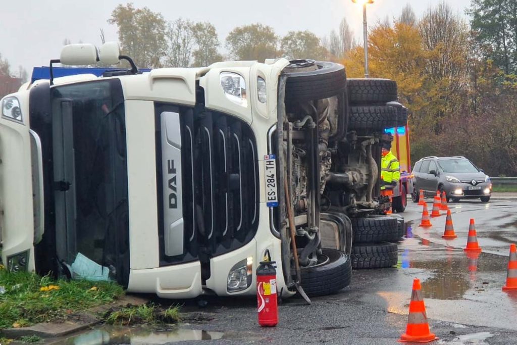 accident camion la Fère
