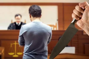 aggression couteau justice