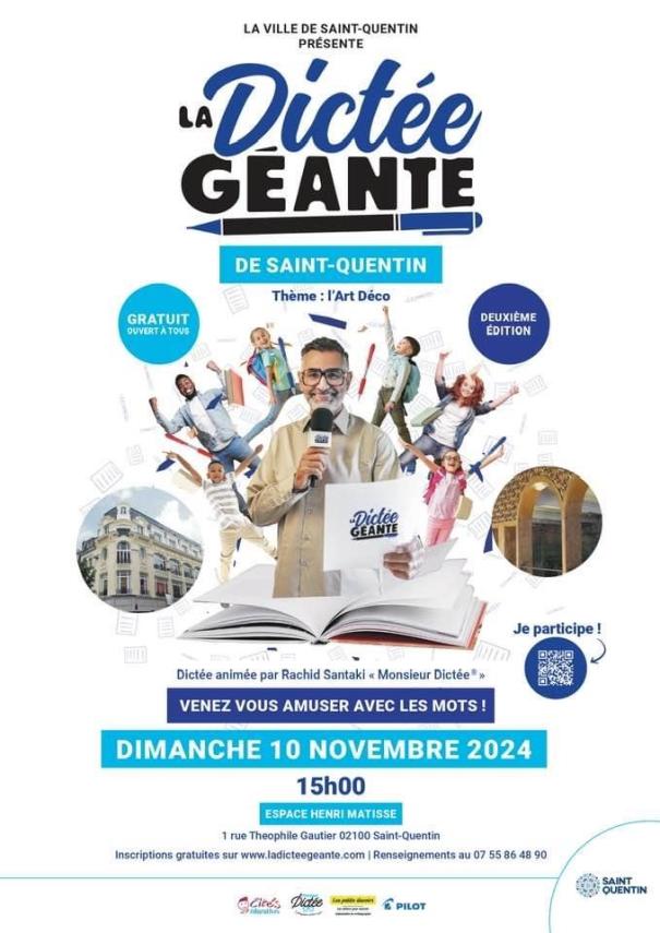 dictée géante de saint quentin