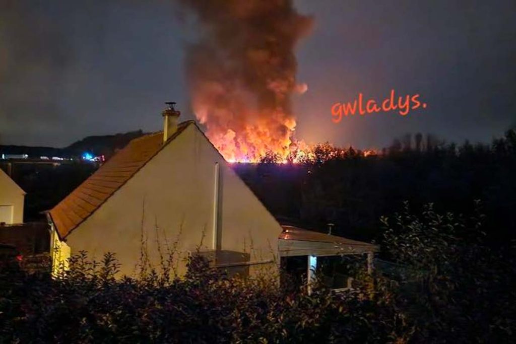 incendie a1 16 novembre 2024