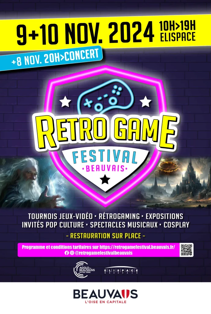 retro game 2024 beauvais ç et 10