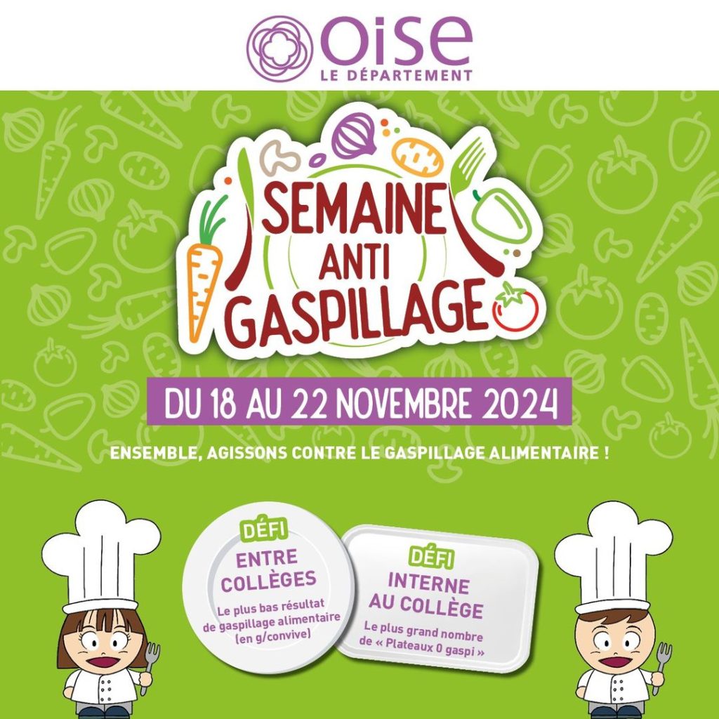semaine anti gaspillage oise 2024