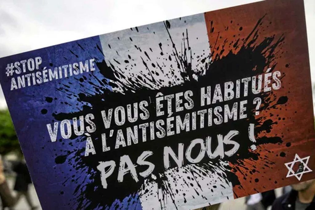 stop antisemitisme