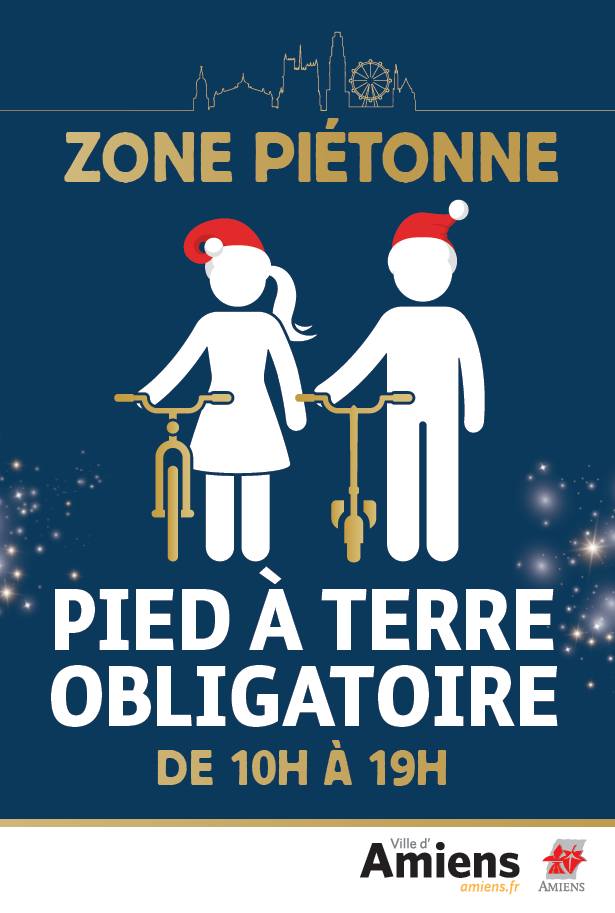 zone pietone pied a terre amiens