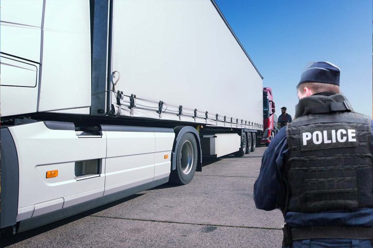 camion police autoroute a1