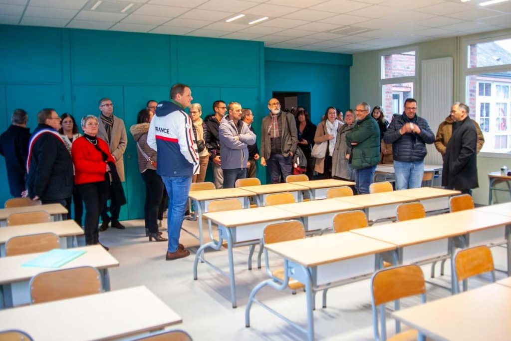 nouvelle salle de classe crecy sur serre