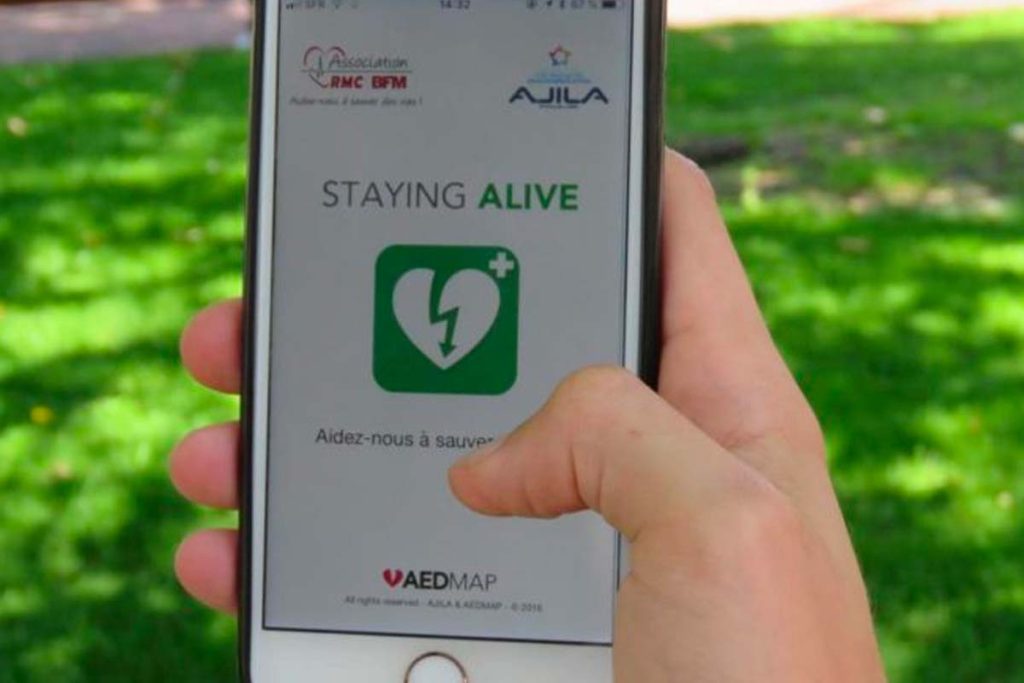 staying alive application pompier