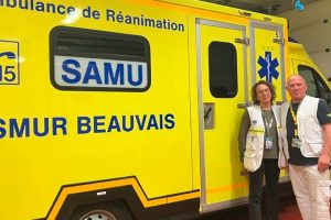camion samu jaune beauvais