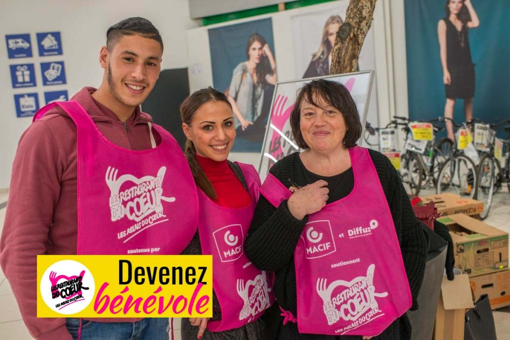 devenez benevole restau du coeur