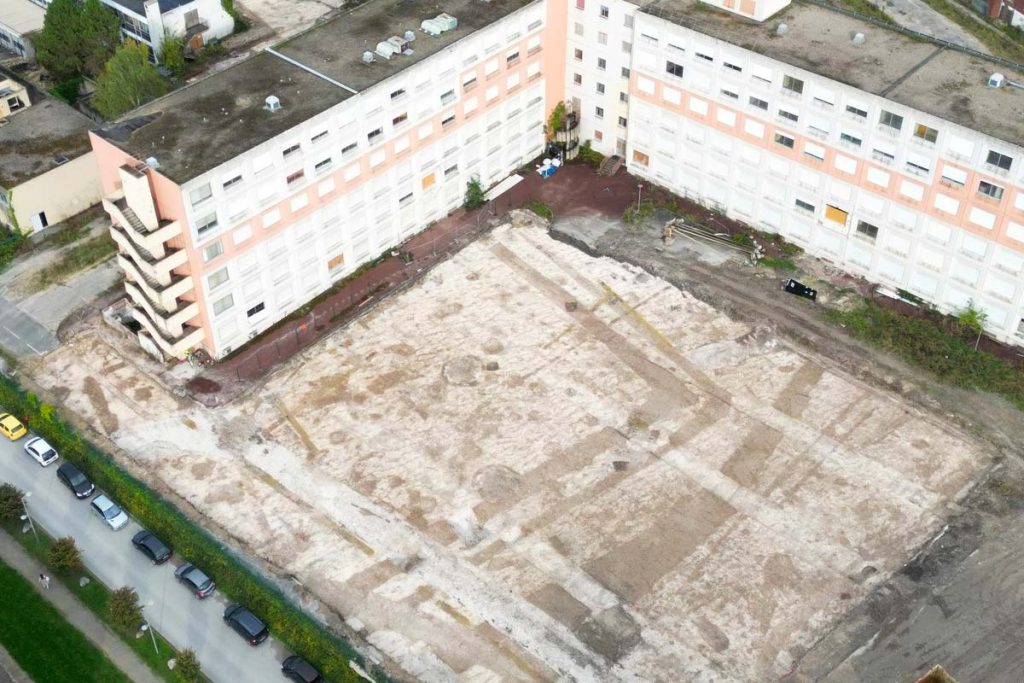 fouilles archeologiques amiens nord