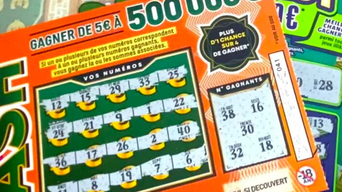 Lot De 6 Faux Tickets à Gratter – Gains Factices De 5 000€ – Blague De Noël, Anniversaire, Soirée – Effet Garanti