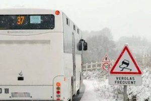 transport scolaire neige