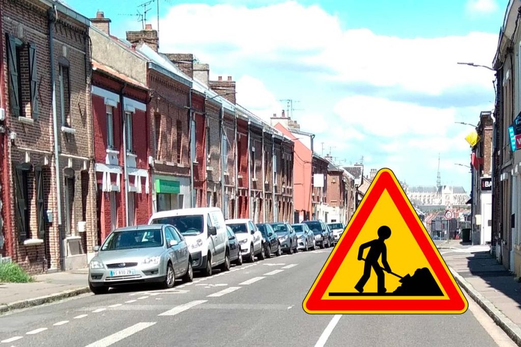 travaux amiens rue saint honore