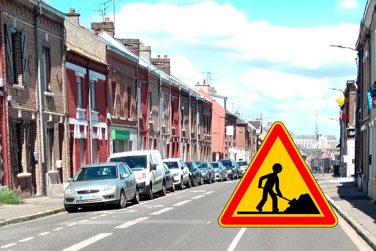 travaux amiens rue saint honore