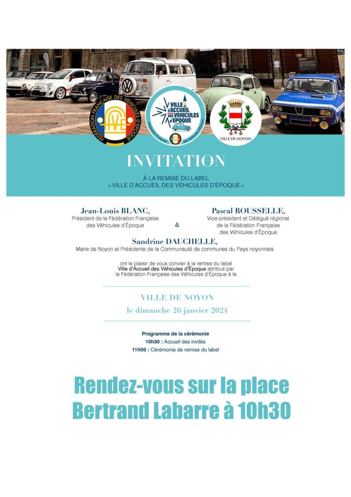 vehicule anciens noyon