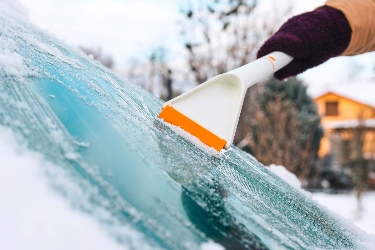 vitres givrees glace