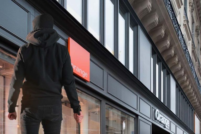 braquage boutique orange
