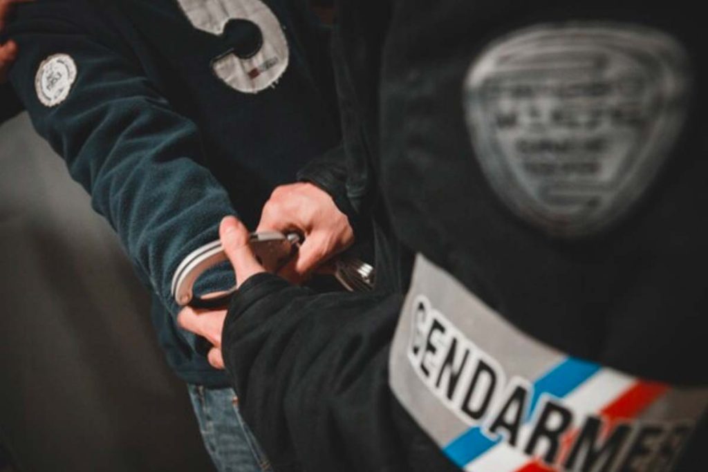 geandarme arrestation