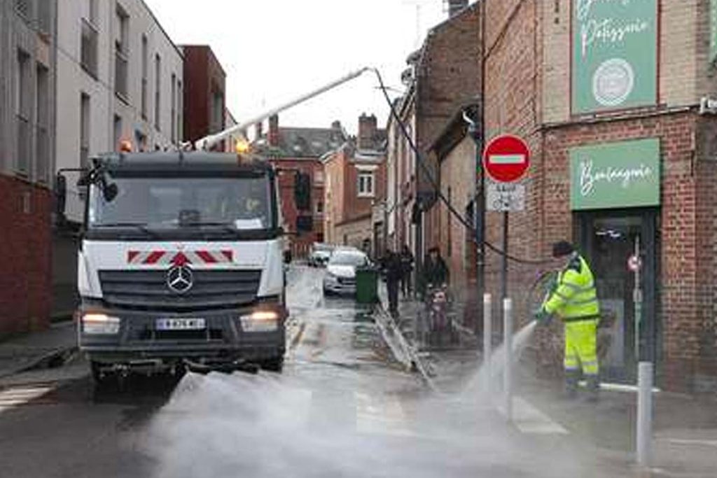 nettoyage des rues amiens