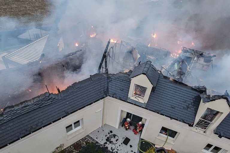 pavillon en flamme verberie