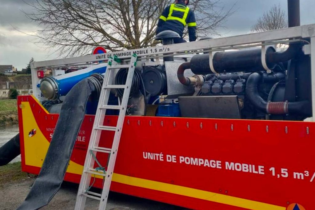 pompe relevage innondations