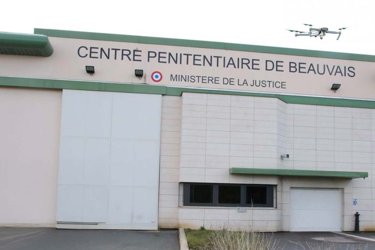 drone prison beauvais