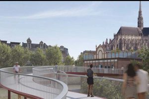 passerelle samarobriva, amiens