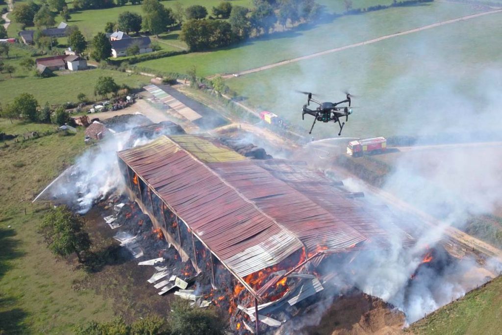 utilisation drone sdis60