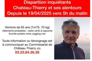disparition à Château-Thierry