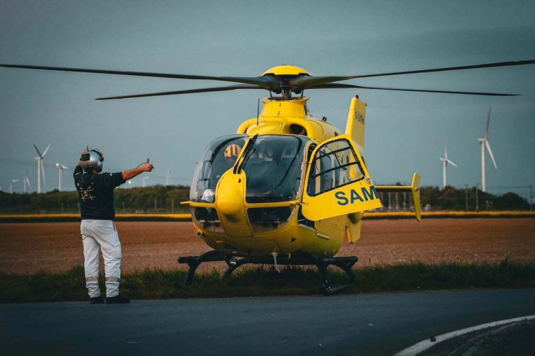 helicoptere samu