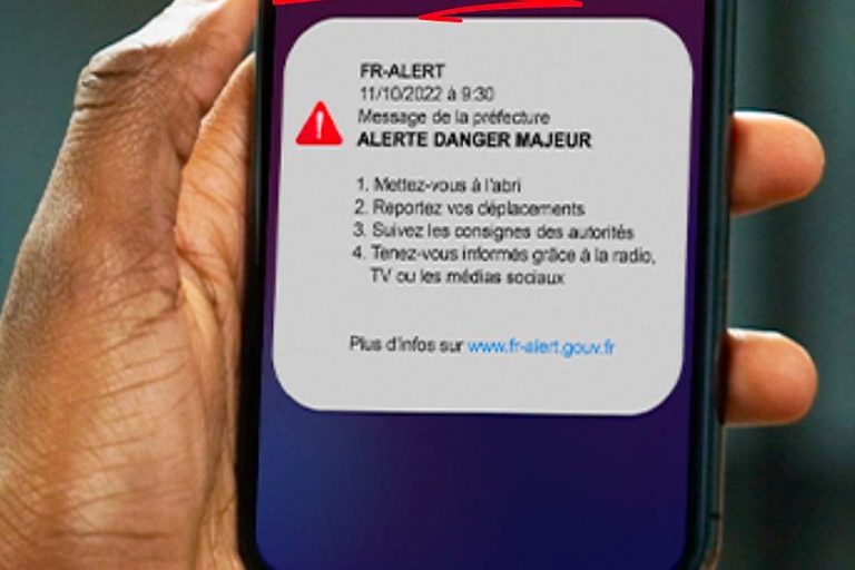 test fr alert telephone
