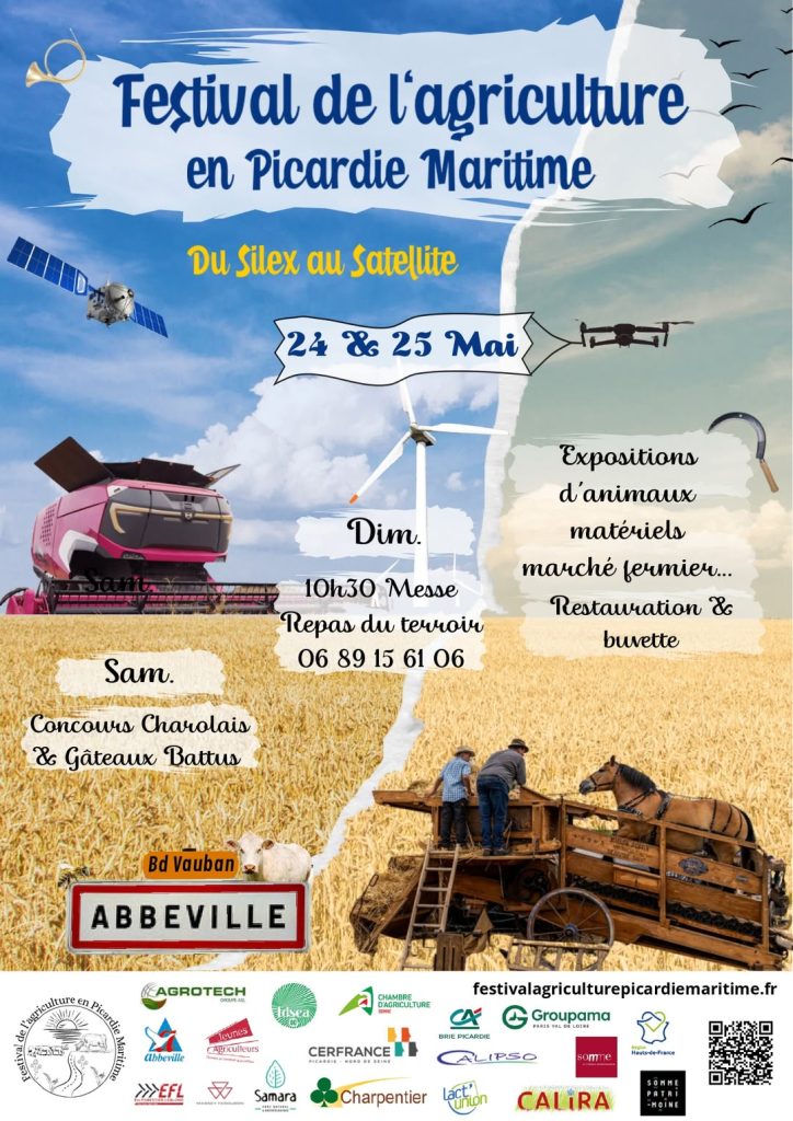 affiche festival de agriculture de picardie maritime