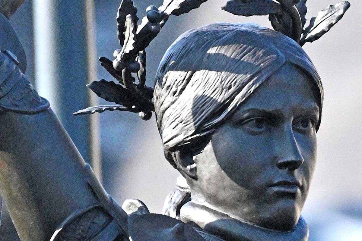 renovation statue jeanne d arc