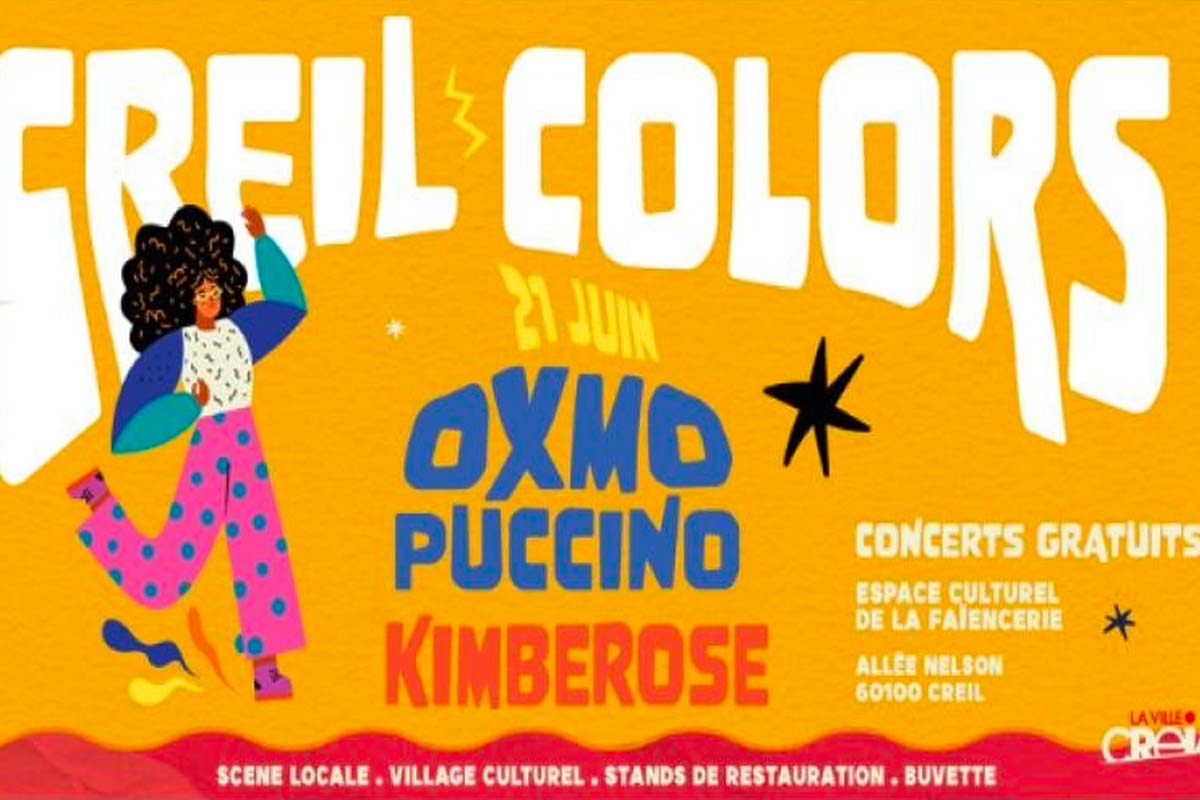 Vibrez au rythme d’Oxmo Puccino et Kimberose lors de Creil Colors 2025