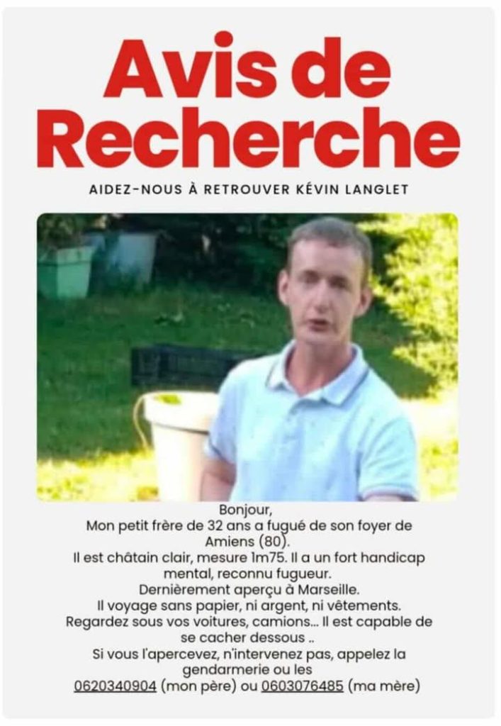 avis de recherche kevine airaines