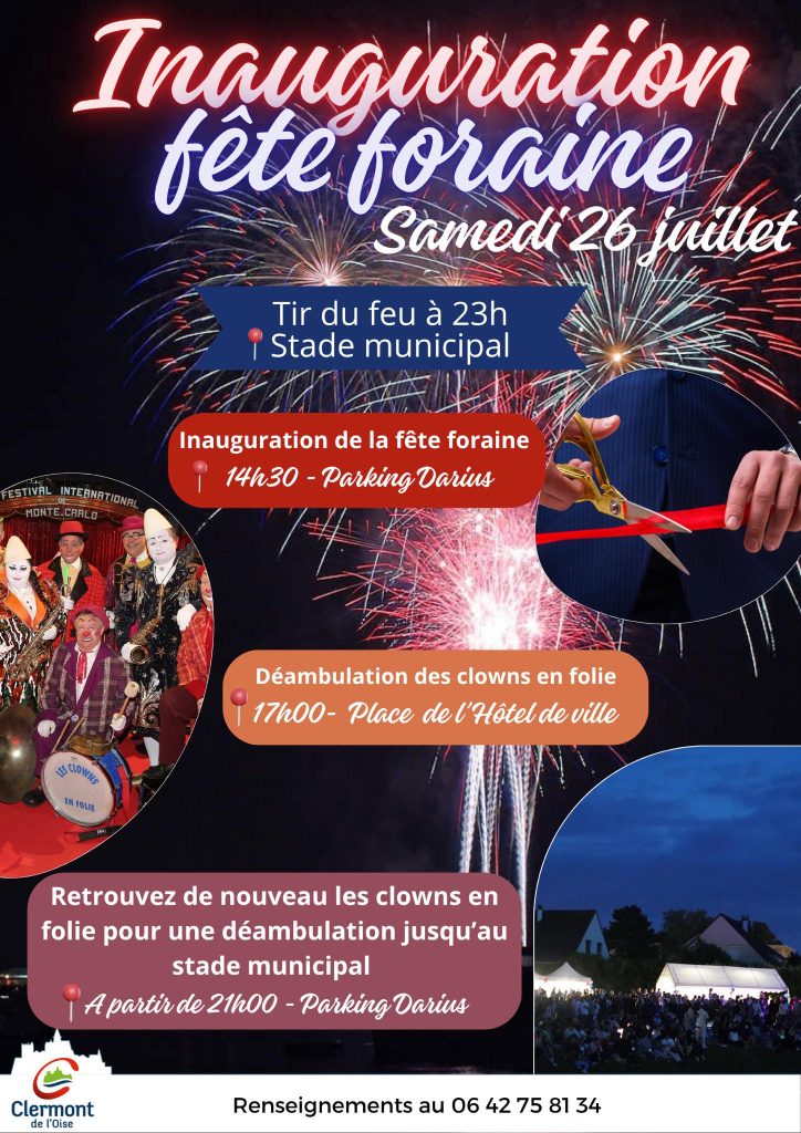 fête foraine clermont oise 2025