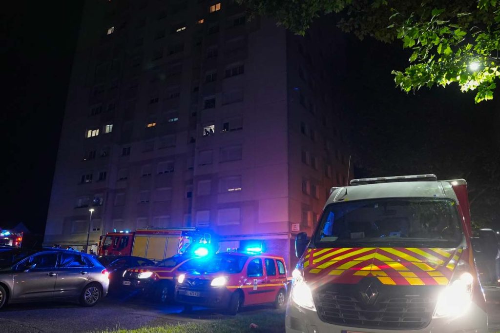incendie 14eme etage beauvais