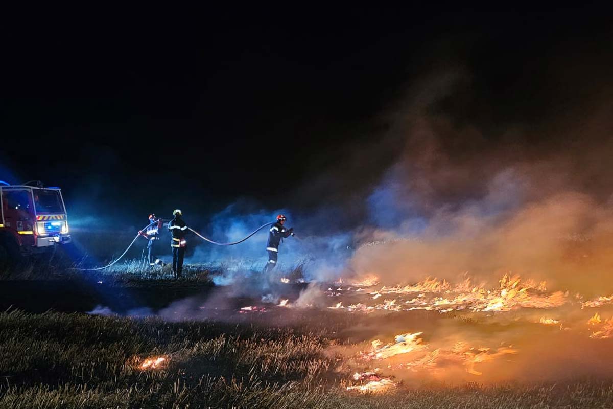 incendie agricole oise