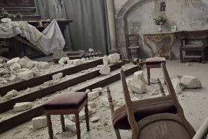 effondrement toit eglise ault